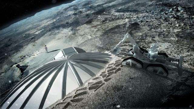 Check Out The 3D-Printing Technology That Will Build A Base On The Moon
