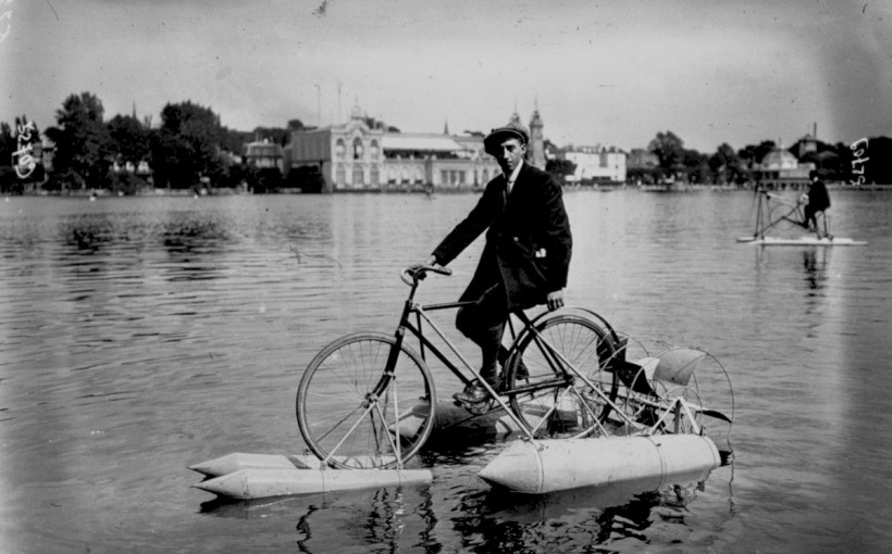 1914 Race of the hydrocycles