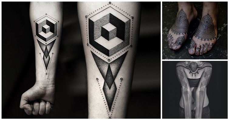 20 Stunningly Intricate Geometric Tattoos