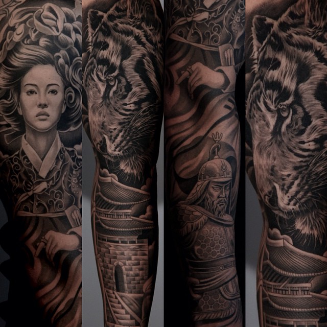 The Tattoo Art Of Jun Cha Is Absolutely Incredible!
