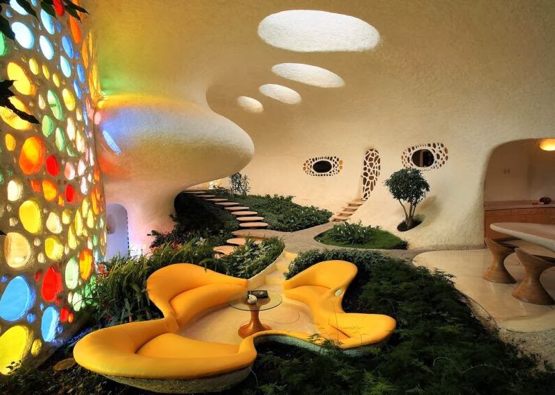 Awesome Seashell House Kicks Off Living in Harmony with Nature