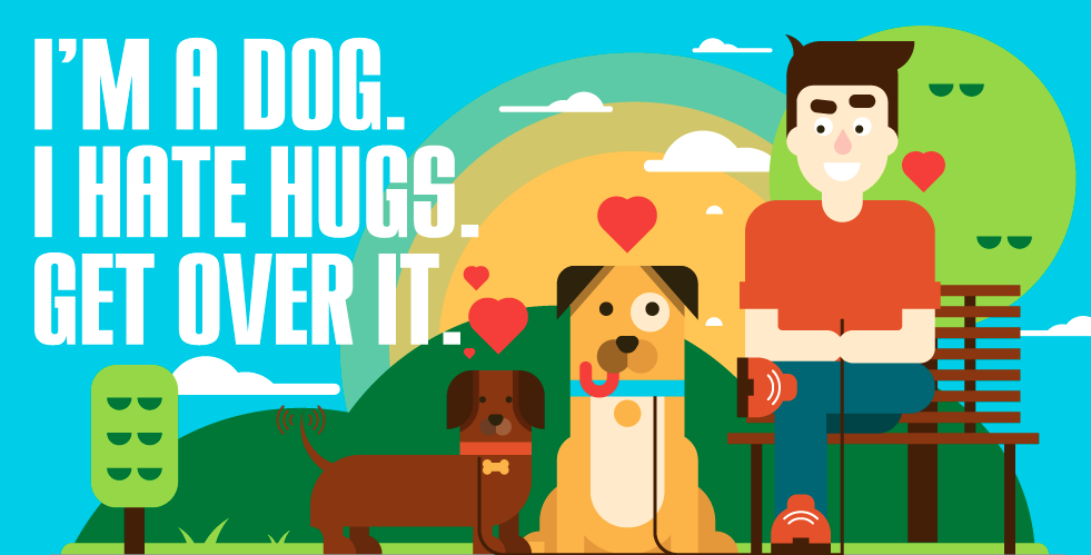Dog Psychology: Stop Trying To Hug Your Dog