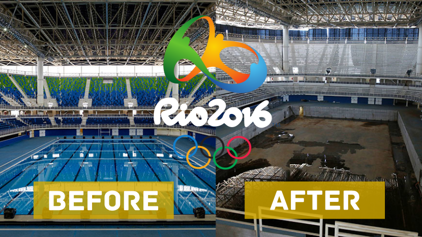 Rio 2016 Olympic Areas Only Just Six Months After The Olympics