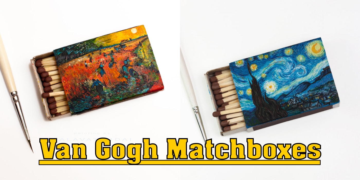 Van Gogh Matchboxes